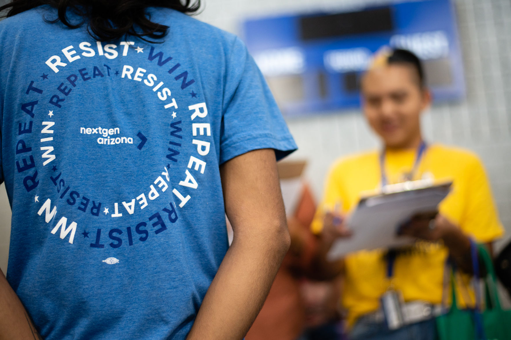 NextGen America conducts voter registration drive
